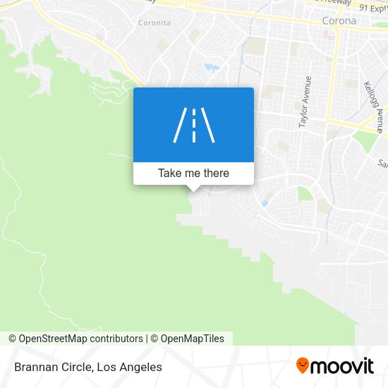Mapa de Brannan Circle