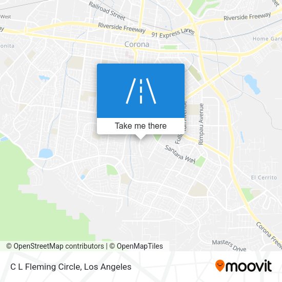 Mapa de C L Fleming Circle
