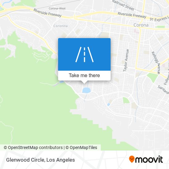 Glenwood Circle map