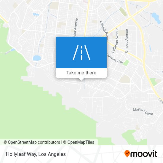 Mapa de Hollyleaf Way