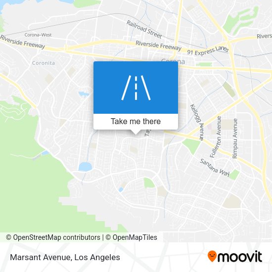 Mapa de Marsant Avenue