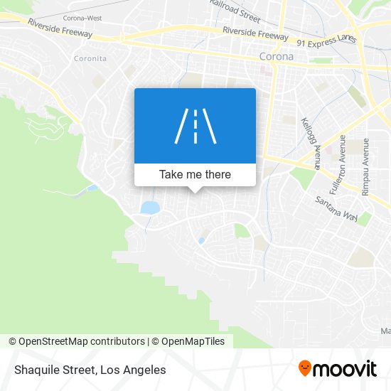 Mapa de Shaquile Street