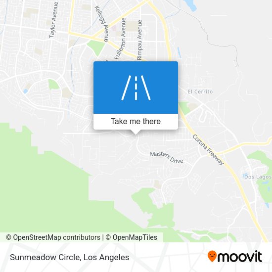 Sunmeadow Circle map