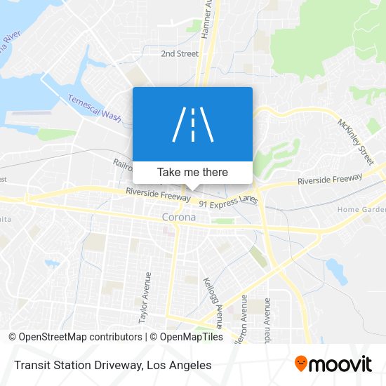 Mapa de Transit Station Driveway