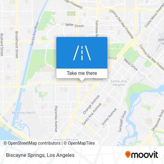 Mapa de Biscayne Springs