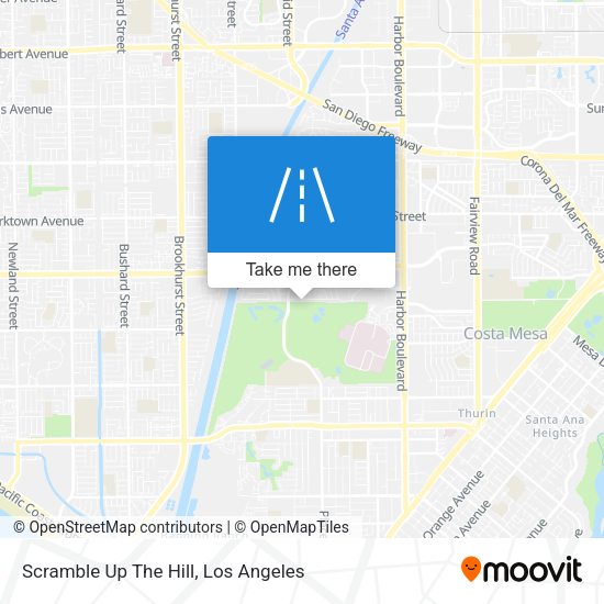 Mapa de Scramble Up The Hill