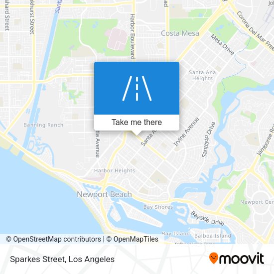 Mapa de Sparkes Street