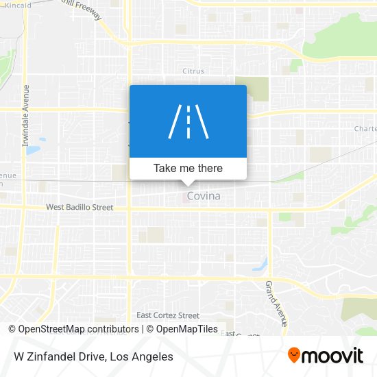 Mapa de W Zinfandel Drive