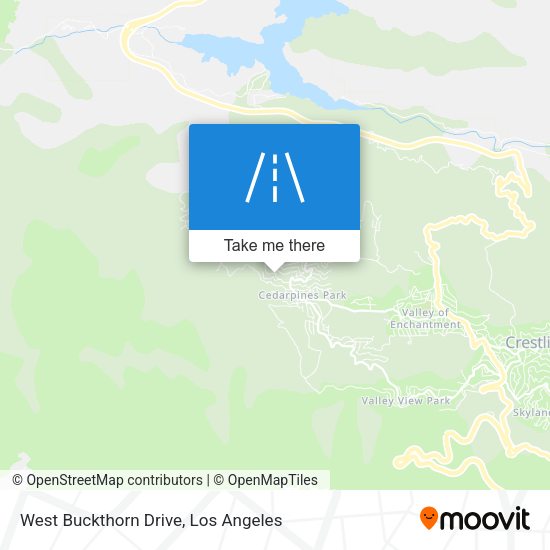 West Buckthorn Drive map