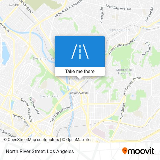 Mapa de North River Street