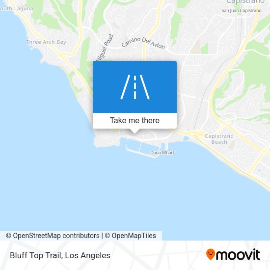 Mapa de Bluff Top Trail