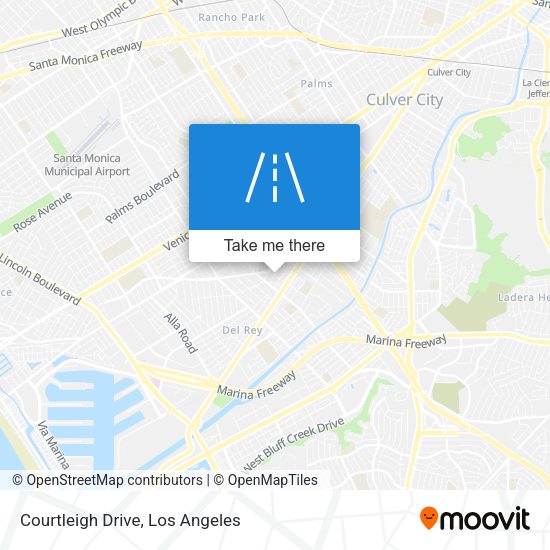 Mapa de Courtleigh Drive