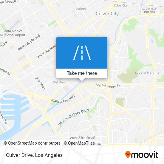 Mapa de Culver Drive
