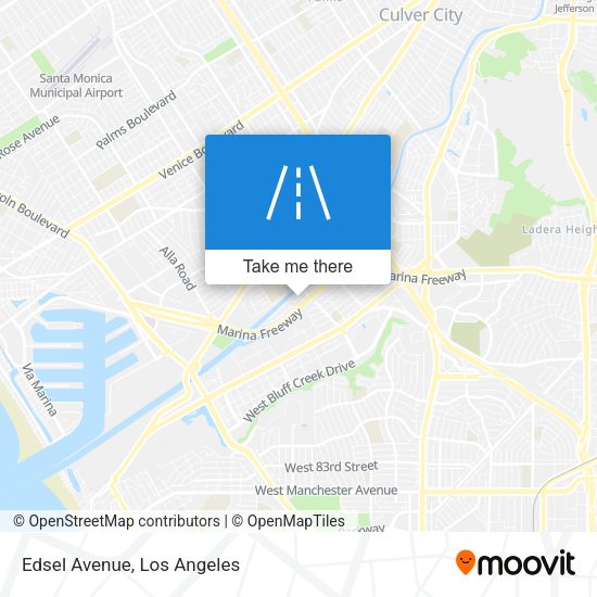 Mapa de Edsel Avenue