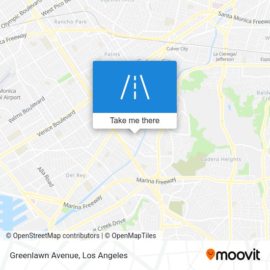 Greenlawn Avenue map