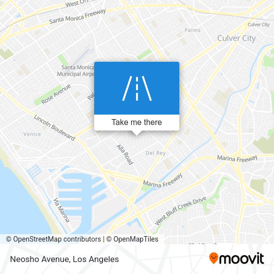 Mapa de Neosho Avenue