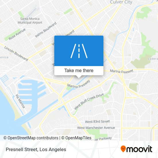 Mapa de Presnell Street