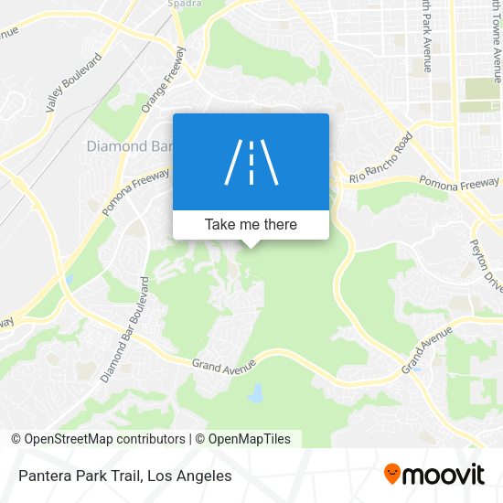 Pantera Park Trail map