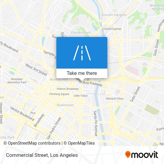 Commercial Street map