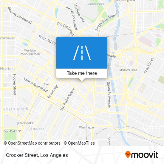 Crocker Street map