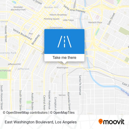 Mapa de East Washington Boulevard