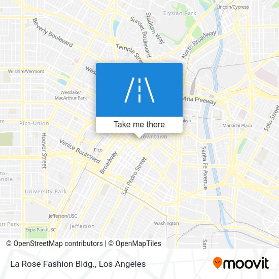 La Rose Fashion Bldg. map