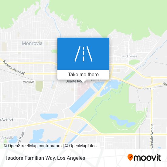 Isadore Familian Way map