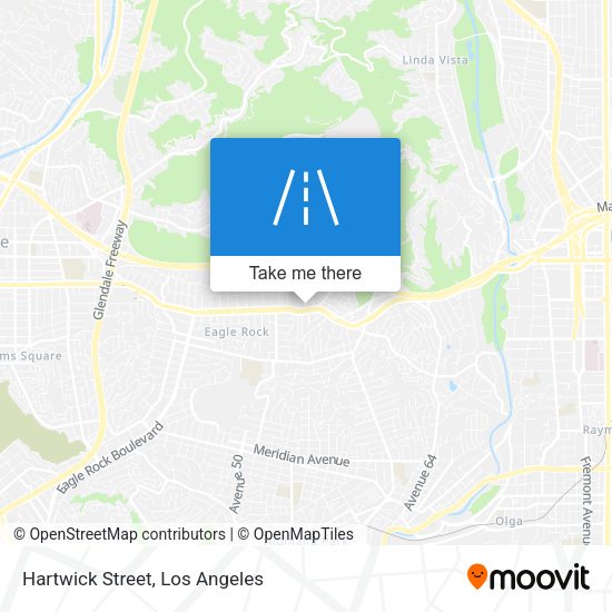 Hartwick Street map