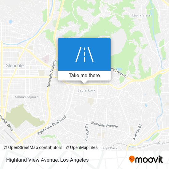 Mapa de Highland View Avenue