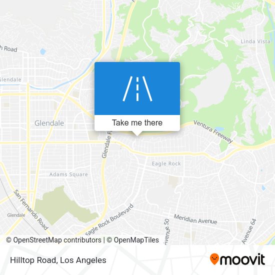 Mapa de Hilltop Road