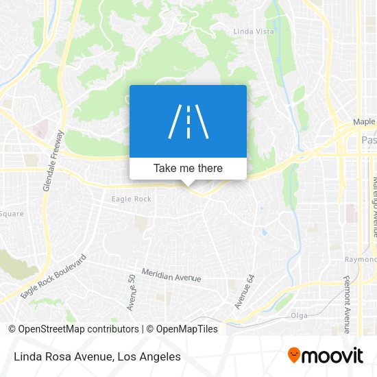 Linda Rosa Avenue map