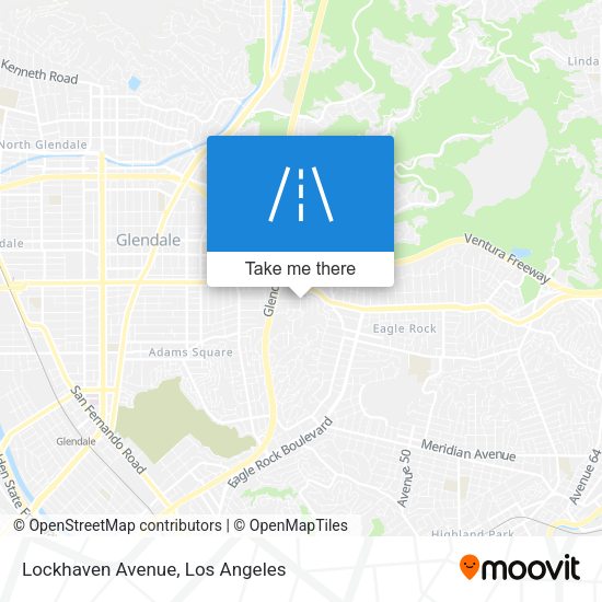 Mapa de Lockhaven Avenue
