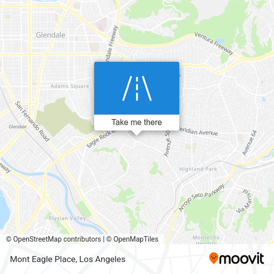 Mont Eagle Place map