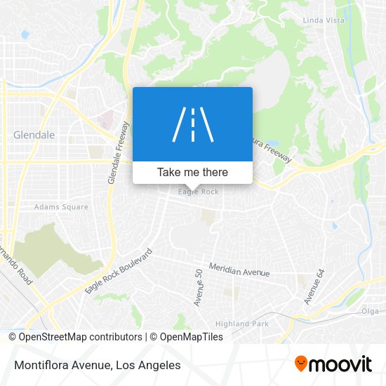 Montiflora Avenue map