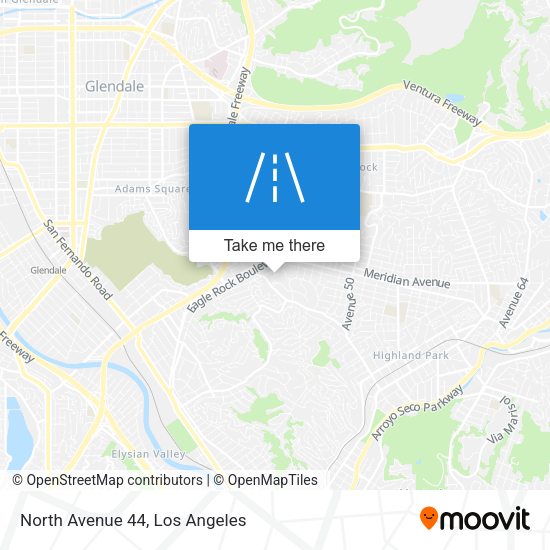 North Avenue 44 map
