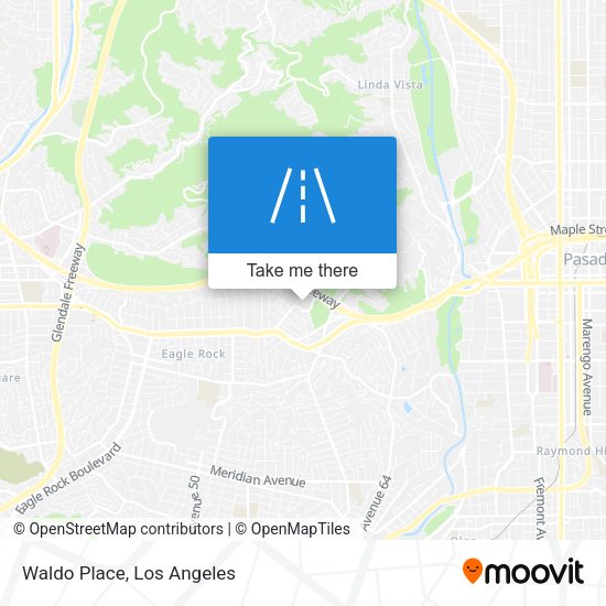 Mapa de Waldo Place