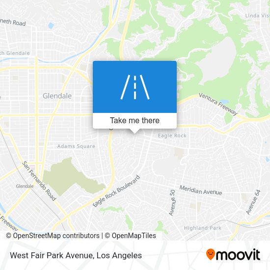 Mapa de West Fair Park Avenue