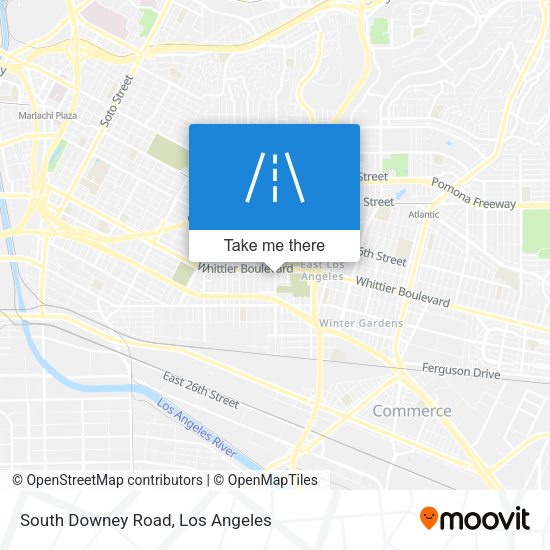 Mapa de South Downey Road