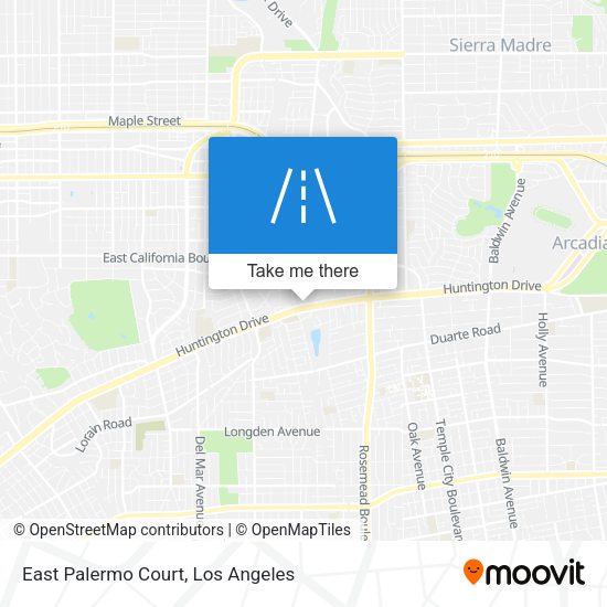 Mapa de East Palermo Court