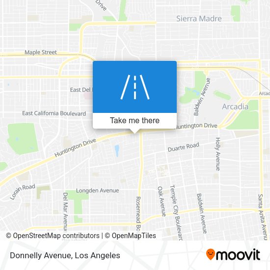 Donnelly Avenue map