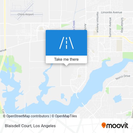 Blaisdell Court map