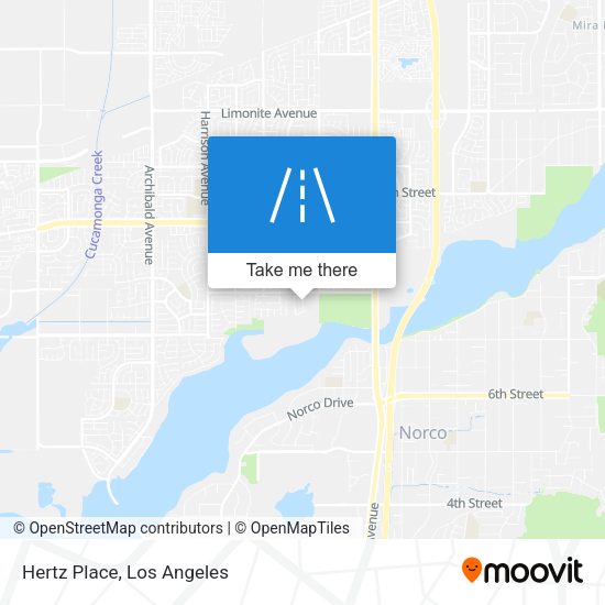 Mapa de Hertz Place