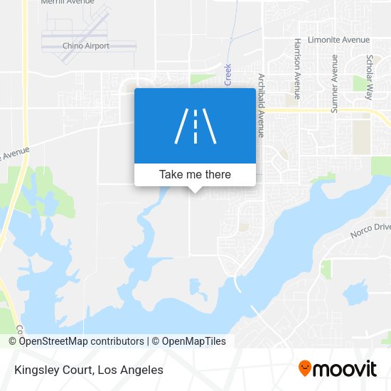 Mapa de Kingsley Court