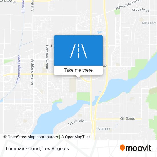 Mapa de Luminaire Court