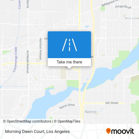 Morning Dawn Court map