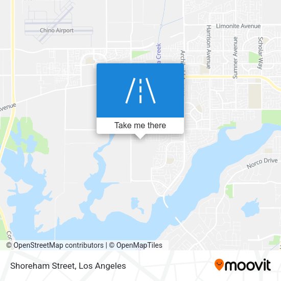 Mapa de Shoreham Street