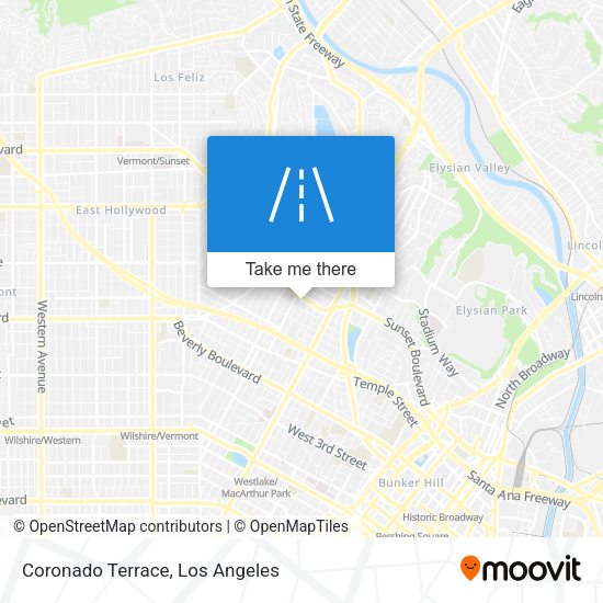 Mapa de Coronado Terrace