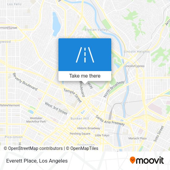 Mapa de Everett Place