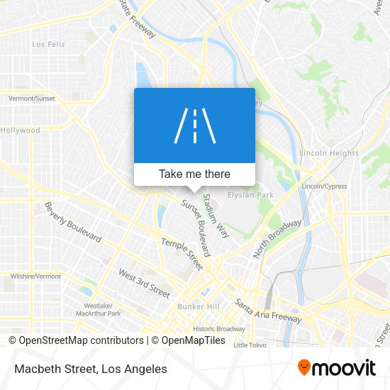 Mapa de Macbeth Street