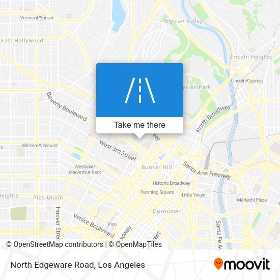 Mapa de North Edgeware Road